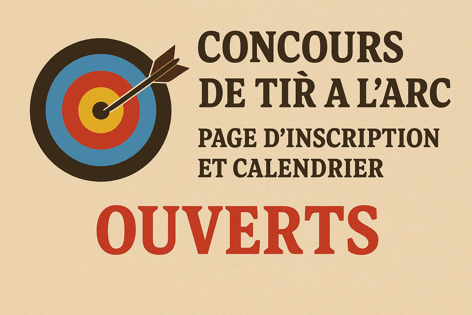 Concours Tir à l arc